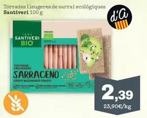 Santiveri - Torrades Lleugere De Sarrai Ecologiques