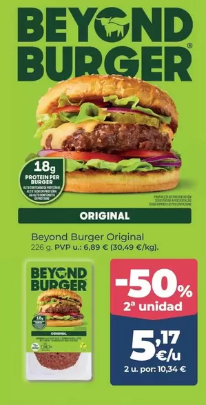 origen - Beyond Burger Original