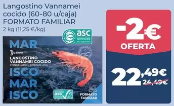 Isco - Langostino Vannamei Cocido
