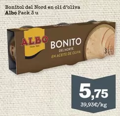 Albo - Bonitol Del Nord En Oli D'oliva