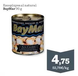 BayMar - Escopinyes Al Natural