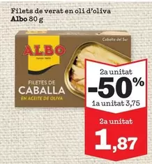 Albo - Filetes De Verat En Oli D'oliva