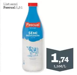 Pascual - Llet Semi