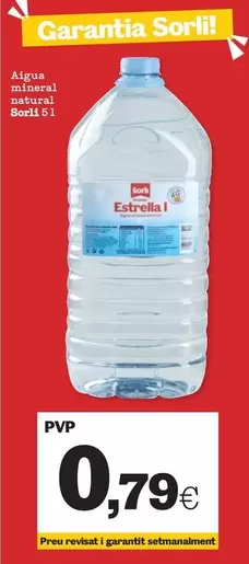 Sorli - Aigua Mineral