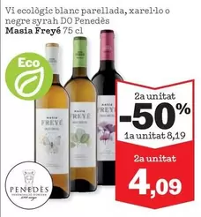 Eco - Vi logic Blanc Parellada, Xarel.lo O Negre Syrah Do Penedes
