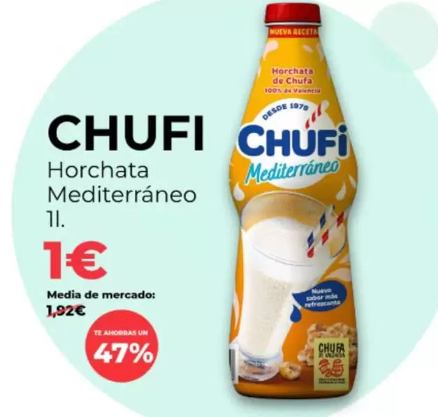 Chufi - Horchata Mediterraneo