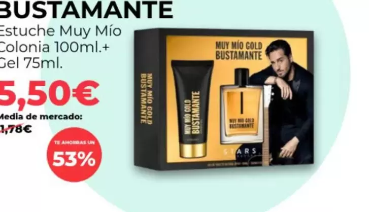 Bustamante - Estuche Muy Mío Colonia + Gel