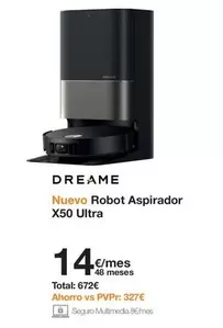 Dreame - Nuevo Robot Aspirador X50 Ultra