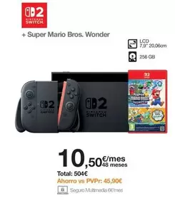 Nintendo SWITCH - + Super Mario Bros. Wonder
