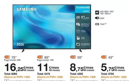 Samsung - U8075