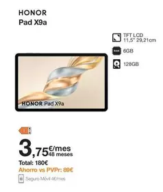 Honor - Pad X9a