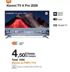 Xiaomi - Tv A Pro 2026