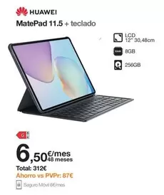 Huawei - Matepad 11.5 + Teclado