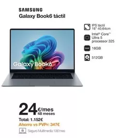 Samsung - Galaxy Book6 Tactil