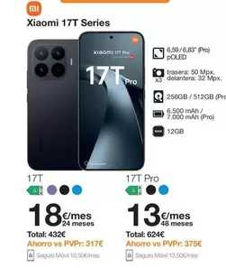 Xiaomi -  17t Series