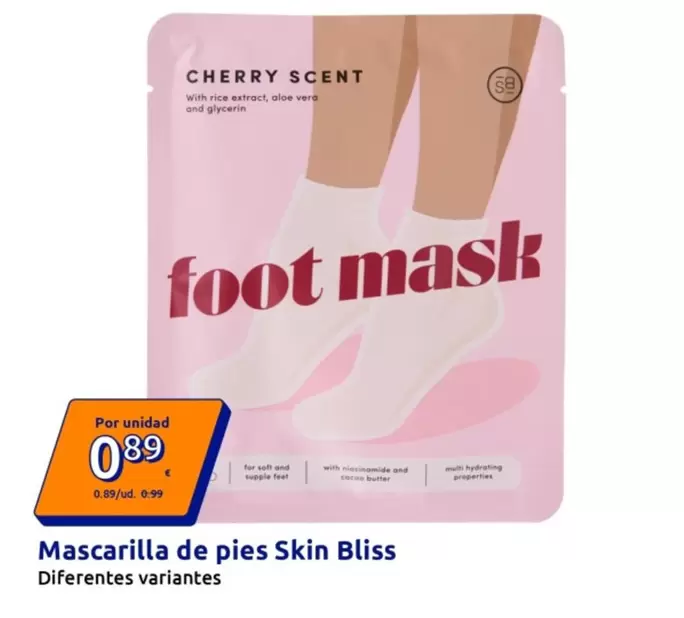 Skin Bliss - Mascarilla De Pies