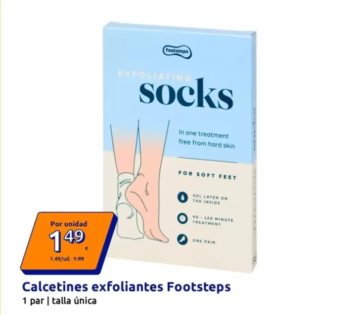Footsteps - Calcetines Exfoliantes