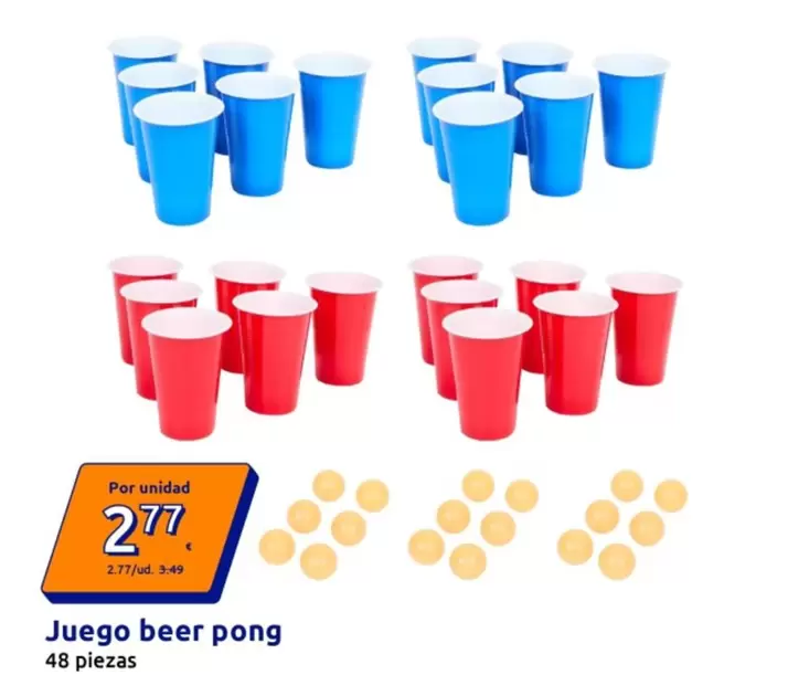 Juego Beer Pong