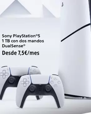 Sony - 1 Tb Con Dos Mandos DualSense