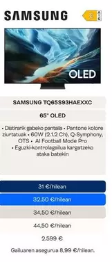 Samsung - Tq65s93haexxc