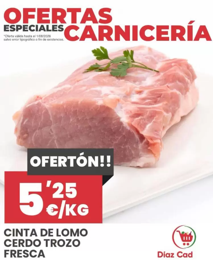 Special - Cinta De Lomo Cerdo Trozo