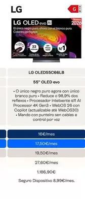 LG - Oled Evo 55'' Oled Evo