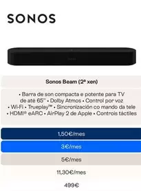 Control - Sonos Beam