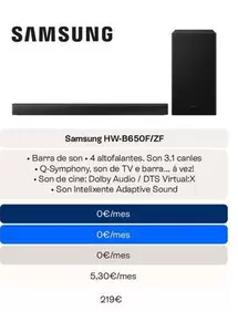 Samsung - HW-B650F/ZF