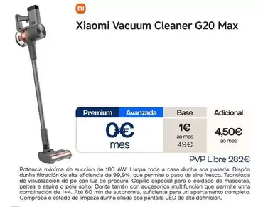 Xiaomi - Vacuum Cleaner G20 Max