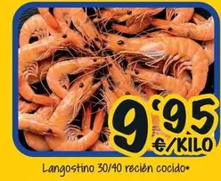 Langostino 30/40 Recién Cocido