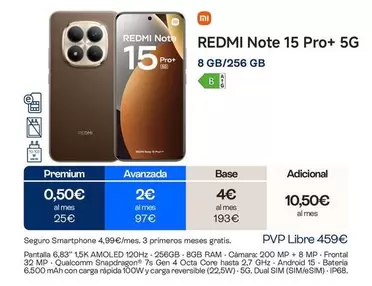 Xiaomi - Redmi Note 15 Pro+ 5G