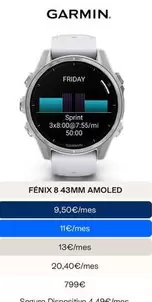 Garmin - Fenix 8 43mm Amoled
