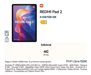 Xiaomi - Redmi Pad 2
