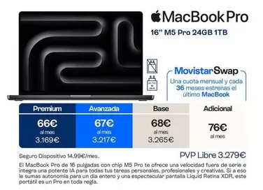 Premium - Macbook Pro 16" M5 Pro 24gb 1tb