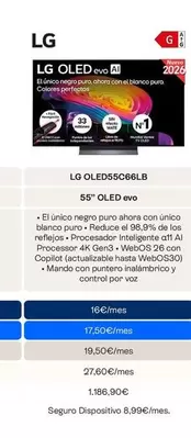 LG - Oled Oled55cg6blb