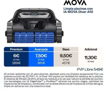 Mova - Limpia Piscinas Con IA
