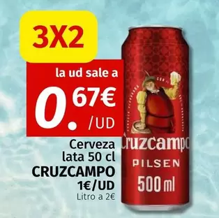 Cruzcampo - Cerveza Lata