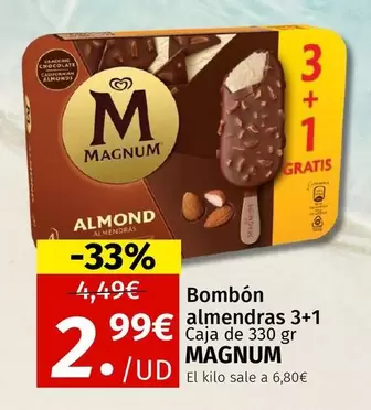 Magnum - Bombon Almendras