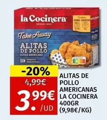 La Cocinera - Alitas De Pollo Americanas