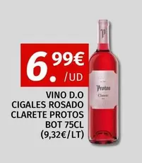 Protos - Vino D.O. Cigales Rosado Clarete
