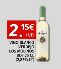 Blanco - Vino Verdejo Los Molinos