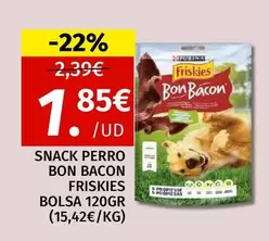 Purina - Snack Perro Bon Bacon Friskies