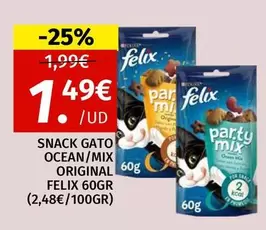 Felix - Snack Gato Ocean / Mix Original