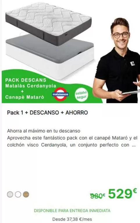 Pack 1 + Descanso + Ahorro