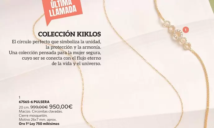 Colección Kiklos 67565-6 Pulsera