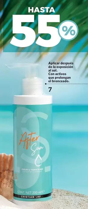 Cristian Lay - Loción Aftersun Prolongador Del Bronceado