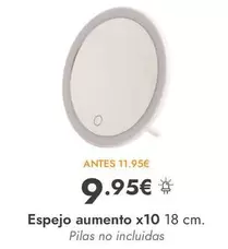 Espejo Aumento x10