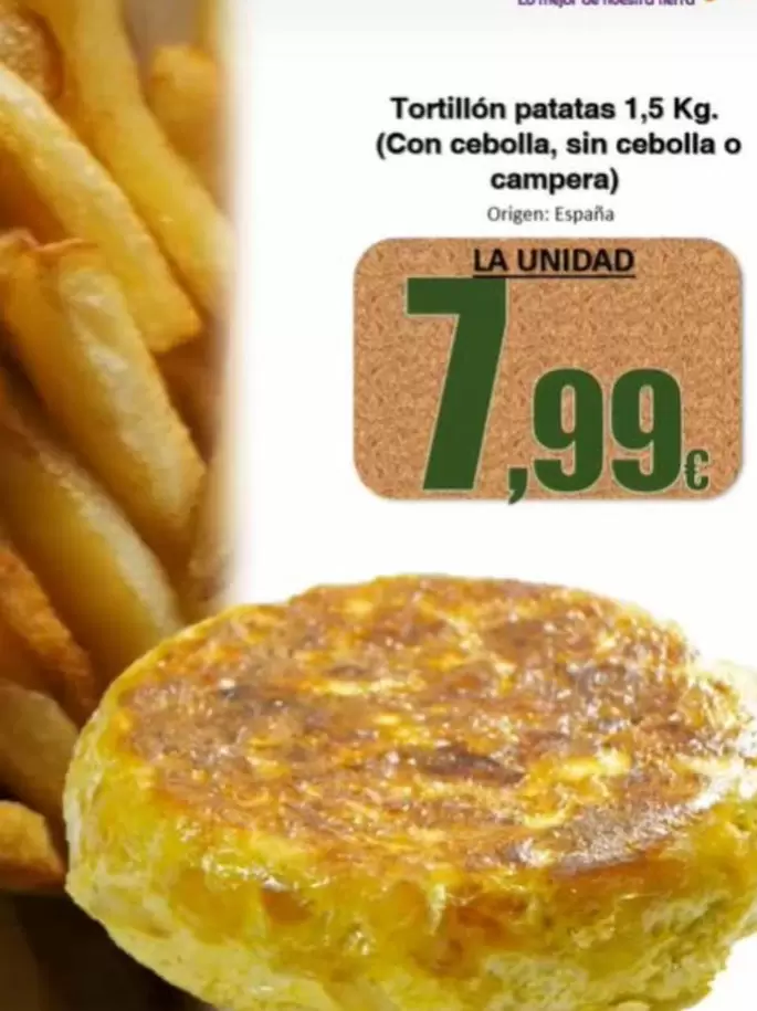 origen - Tortillon Patatas