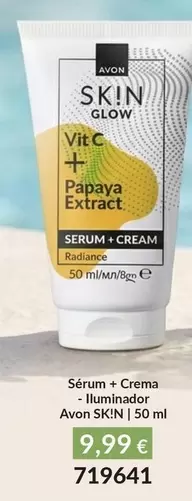 Avon - Serum + Crema Illuminador Skin