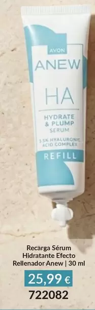 Anew - Recarg Sérum Hidratante Efecto Rellenadora